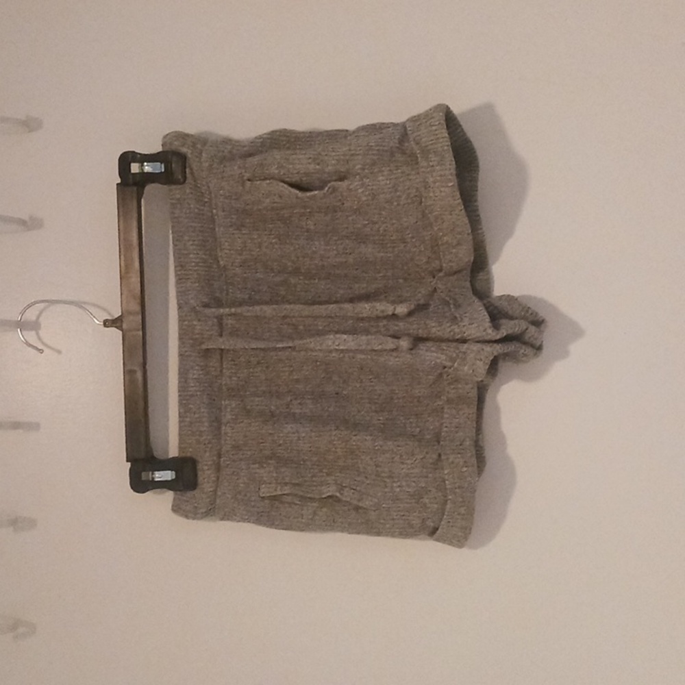 So Brand very comfy stretch booty shorts grey color size small